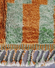 Boujaad Carpet 3 X 5 Ft | 90 X 150 Cm / With Tassels / Short (0.4” / 1 cm)