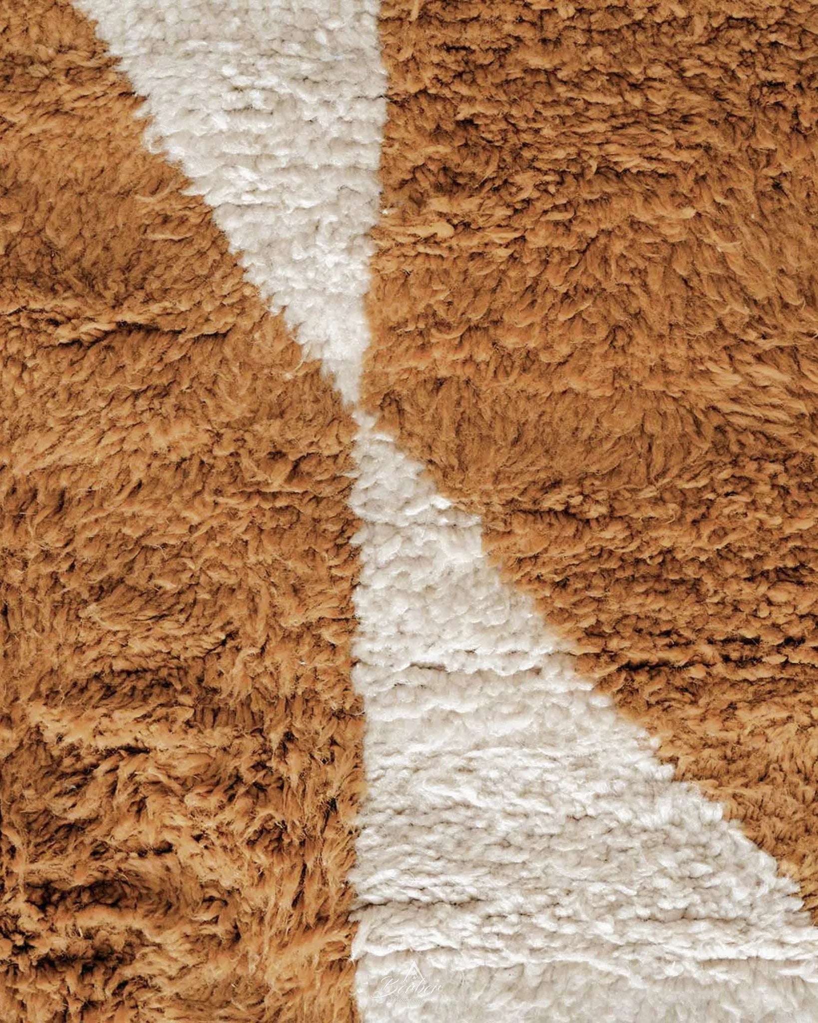 Brown Handwoven Rug 3 X 5 Ft | 90 X 150 Cm / With Tassels / Short (0.4” / 1 cm)