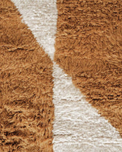 Brown Handwoven Rug 3 X 5 Ft | 90 X 150 Cm / With Tassels / Short (0.4” / 1 cm)