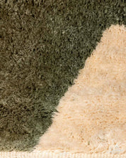 Brown Moroccan Area Rug 3 X 5 Ft | 90 X 150 Cm / With Tassels / Short (0.4” / 1 cm)