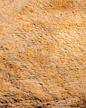 Brown Moroccan Carpet 3 X 5 Ft | 90 X 150 Cm / With Tassels / Short (0.4” / 1 cm)
