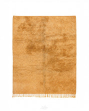 Brown Moroccan Carpet 3 X 5 Ft | 90 X 150 Cm / With Tassels / Short (0.4” / 1 cm)