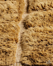 Brown Morrocan Area Rug 3 X 5 Ft | 90 X 150 Cm / With Tassels / Short (0.4” / 1 cm)