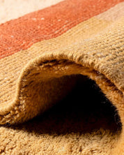 Brown Rug Runner 2 X 6 Ft | 60 X 180 Cm / With Tassels / Short (0.4” / 1 cm)