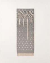 Brown Runner Rug 3 X 5 Ft | 90 X 150 Cm / With Tassels / Short (0.4” / 1 cm)