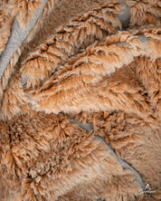 Brown Trellis Rug 3 X 5 Ft | 90 X 150 Cm / With Tassels / Short (0.4” / 1 cm)
