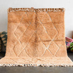 Brown Trellis Rug - Berber Handicraft