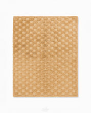 Checkered Area Rug 3 X 5 Ft | 90 X 150 Cm / With Tassels / Short (0.4” / 1 cm)