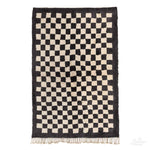 Soft Checkered Rug - Berber Handicraft