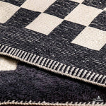 Soft Checkered Rug - Berber Handicraft