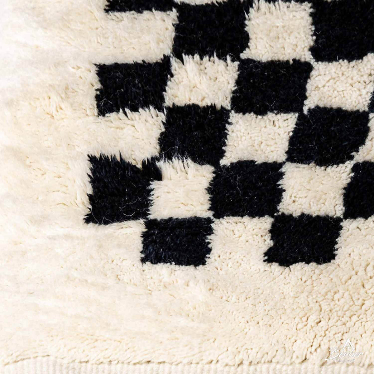 Moroccan Checkered Runner - Berber Handicraft