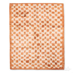 Checkered Handknotted Rug - Berber Handicraft