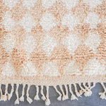 Checkered Brown Runner - Berber Handicraft