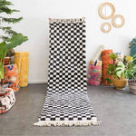 Chess Runner Rug - Berber Handicraft