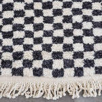 Chess Runner Rug - Berber Handicraft