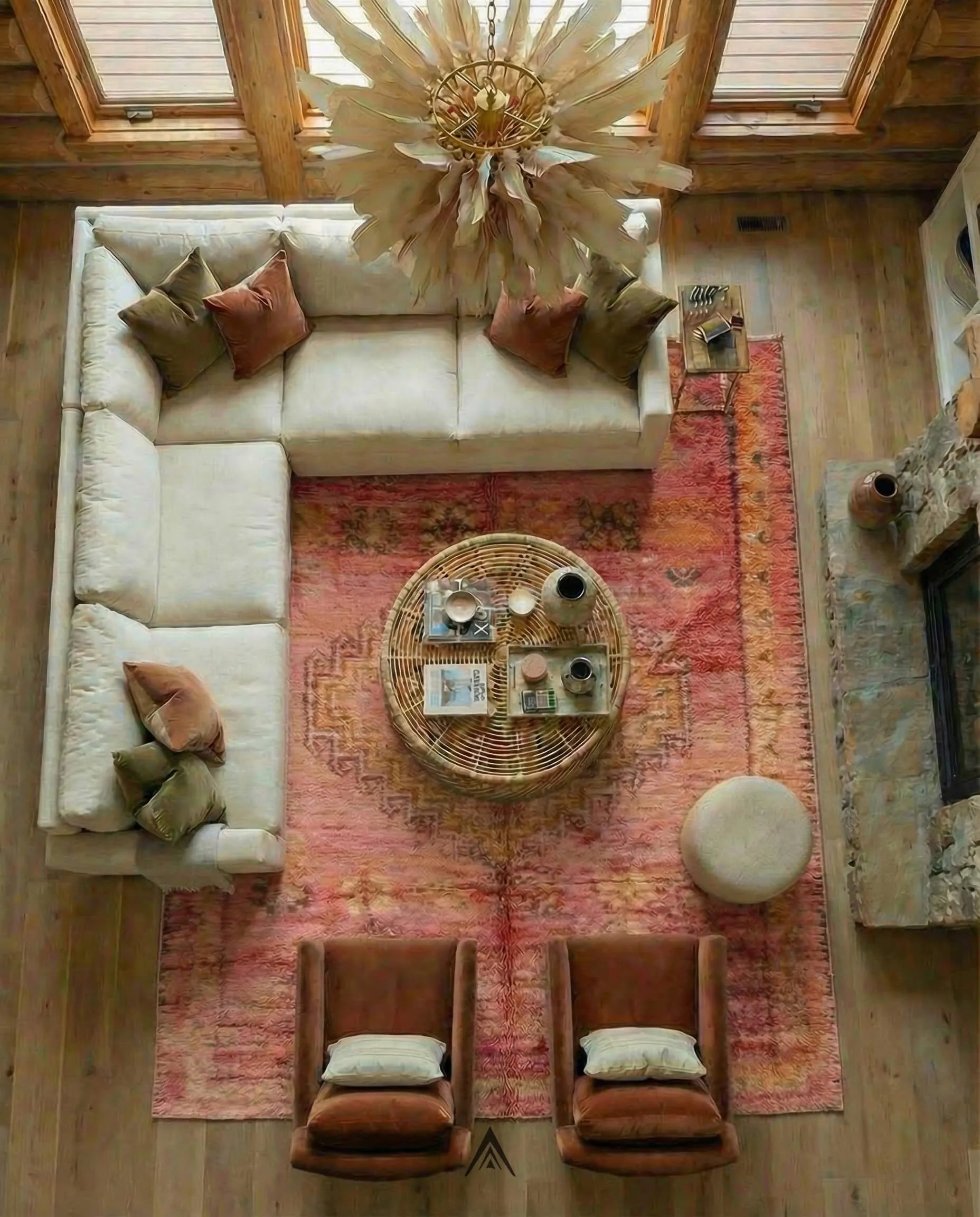 Classic Berber Carpet 5.6x10.5 ft — 170x320 cm-Berber Handicraft