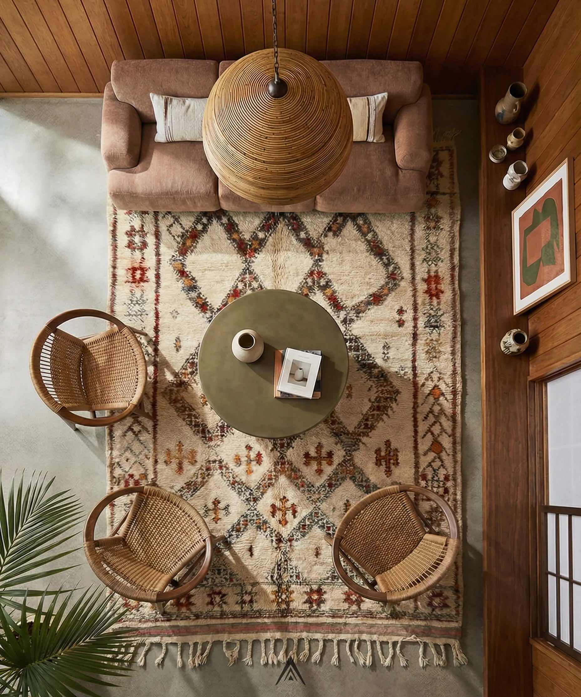 Classic Berber Rug 6x10.5 ft — 183x320 cm-Berber Handicraft