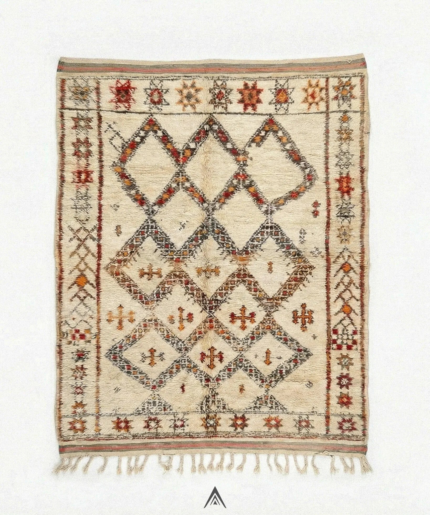 Classic Berber Rug 6x10.5 ft — 183x320 cm-Berber Handicraft