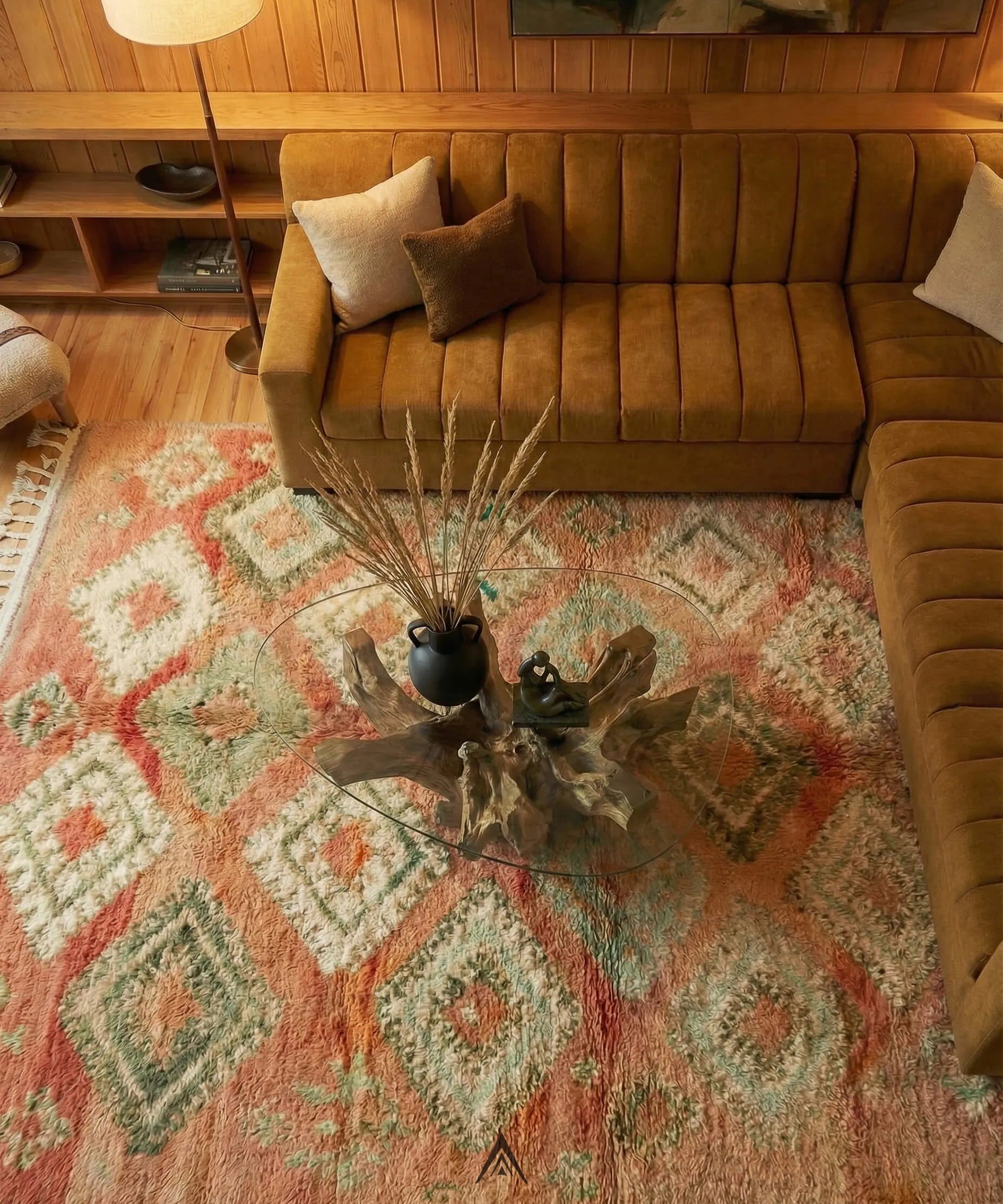 Classic Moroccan Carpet 6x10 ft — 182x300 cm-Berber Handicraft