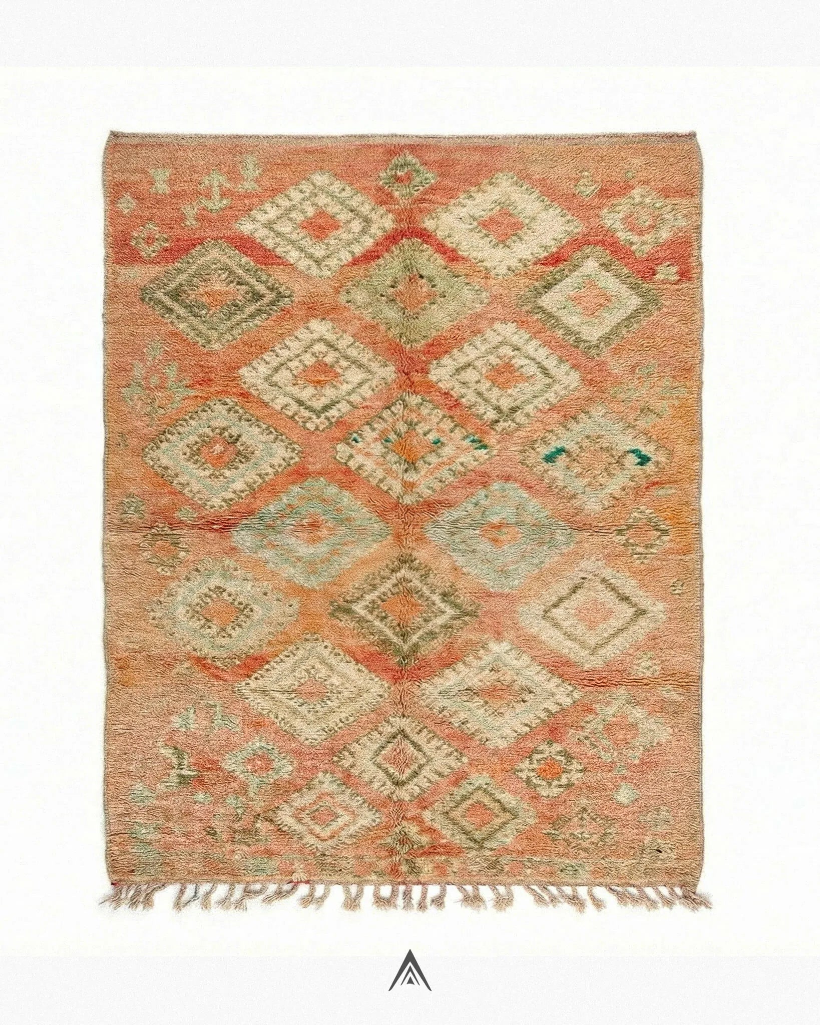 Classic Moroccan Carpet 6x10 ft — 182x300 cm-Berber Handicraft