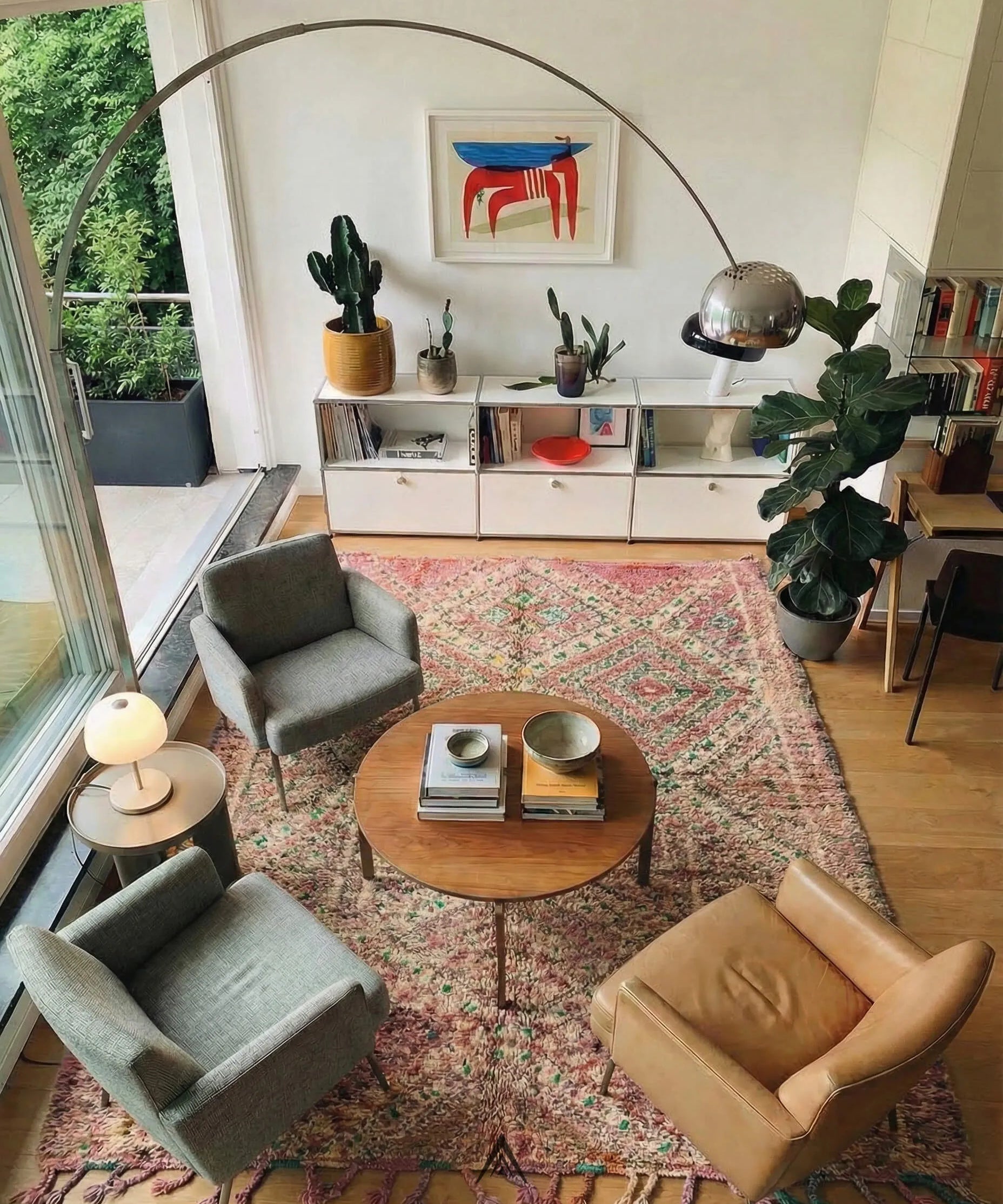 Classic Vintage Rug 6.5x11.8 ft — 200x360 cm-Berber Handicraft