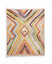 Colorful Abstract Rug-Berber Handicraft