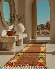 Colorful Berber Runner-Berber Handicraft