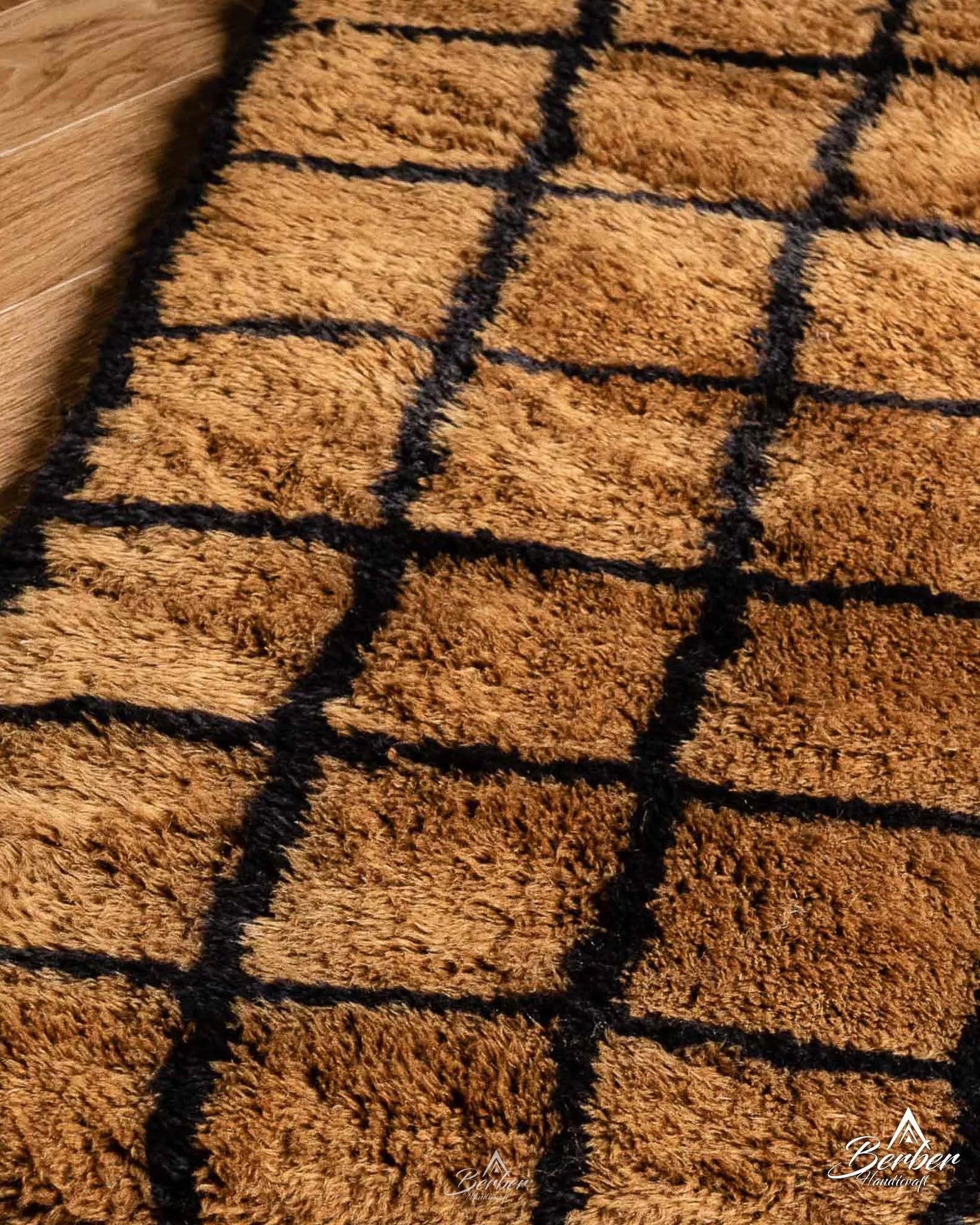 Colorful Moroccan Rug Runner 2 X 6 Ft | 60 X 180 Cm / With Tassels / Short (0.4” / 1 cm)