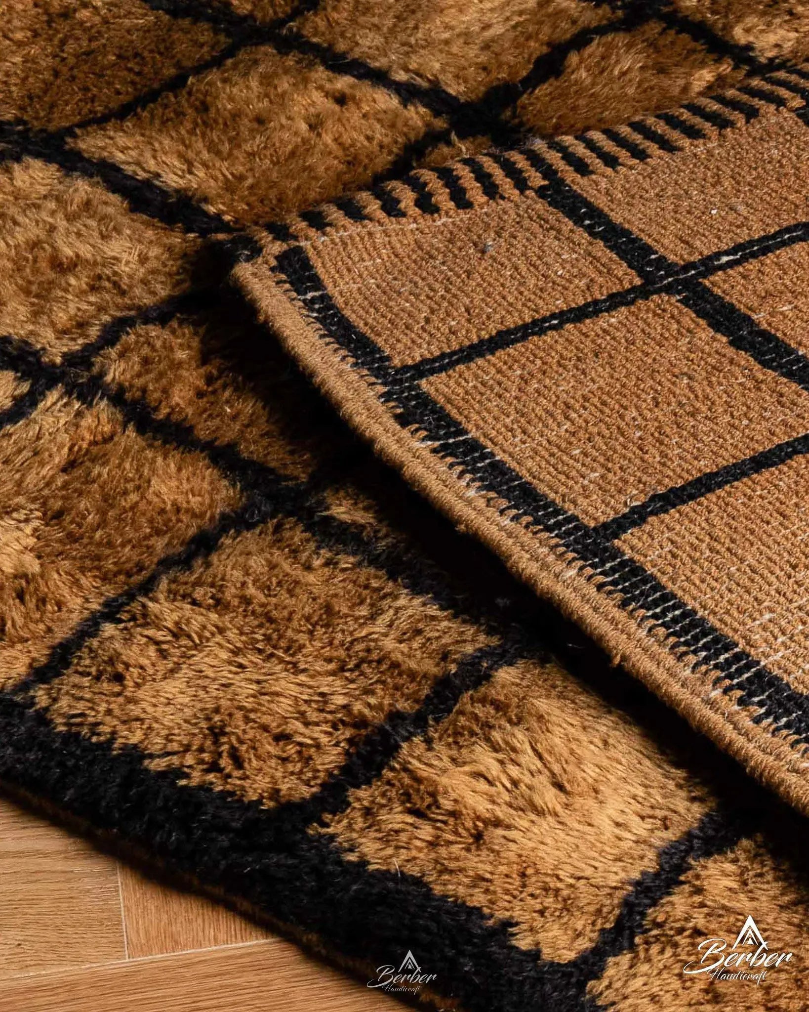 Colorful Moroccan Rug Runner 2 X 6 Ft | 60 X 180 Cm / With Tassels / Short (0.4” / 1 cm)