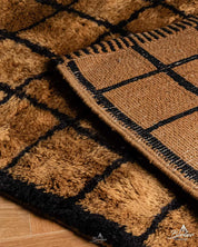Colorful Moroccan Rug Runner 2 X 6 Ft | 60 X 180 Cm / With Tassels / Short (0.4” / 1 cm)
