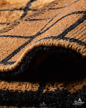 Colorful Moroccan Rug Runner 2 X 6 Ft | 60 X 180 Cm / With Tassels / Short (0.4” / 1 cm)