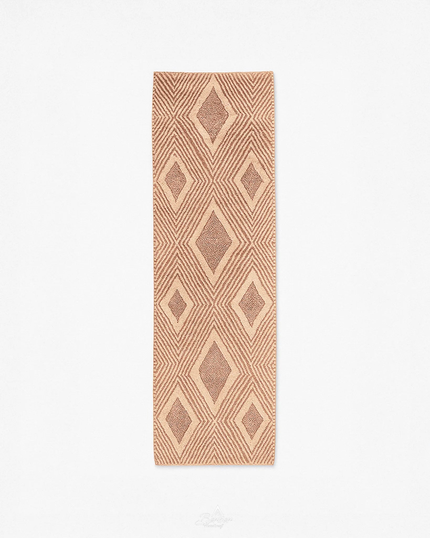 Colorful Moroccan Runner 2 X 6 Ft | 60 X 180 Cm / With Tassels / Short (0.4” / 1 cm)