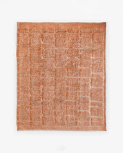 Colorful Peach Mrirt Rug 3 X 5 Ft | 90 X 150 Cm / With Tassels / Short (0.4” / 1 cm)