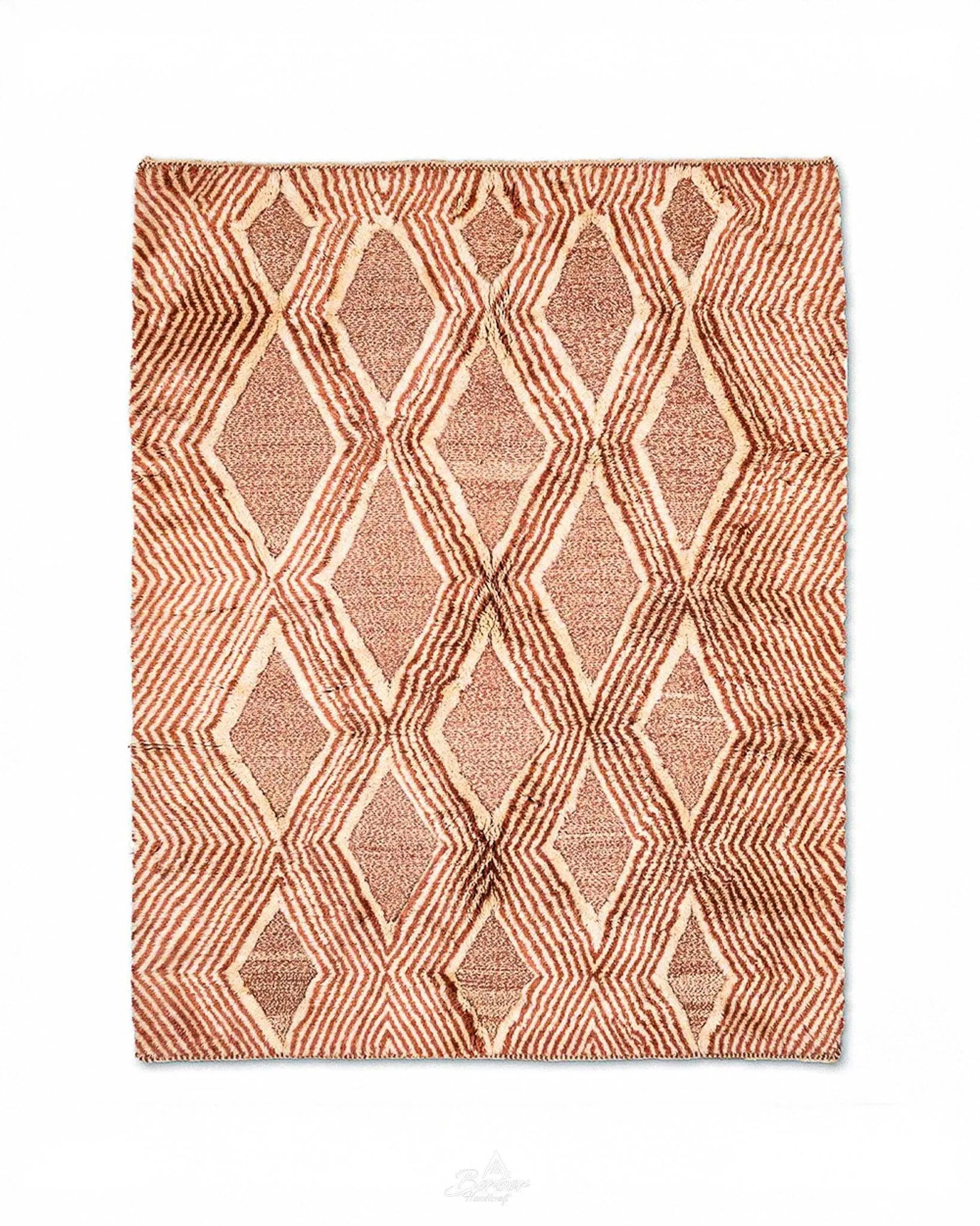 Colorful Woolen Rug 3 X 5 Ft | 90 X 150 Cm / With Tassels / Short (0.4” / 1 cm)