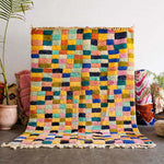 Colorful Pattern Rug - Berber Handicraft