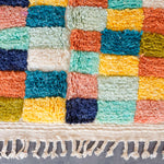 Colorful Pattern Rug - Berber Handicraft