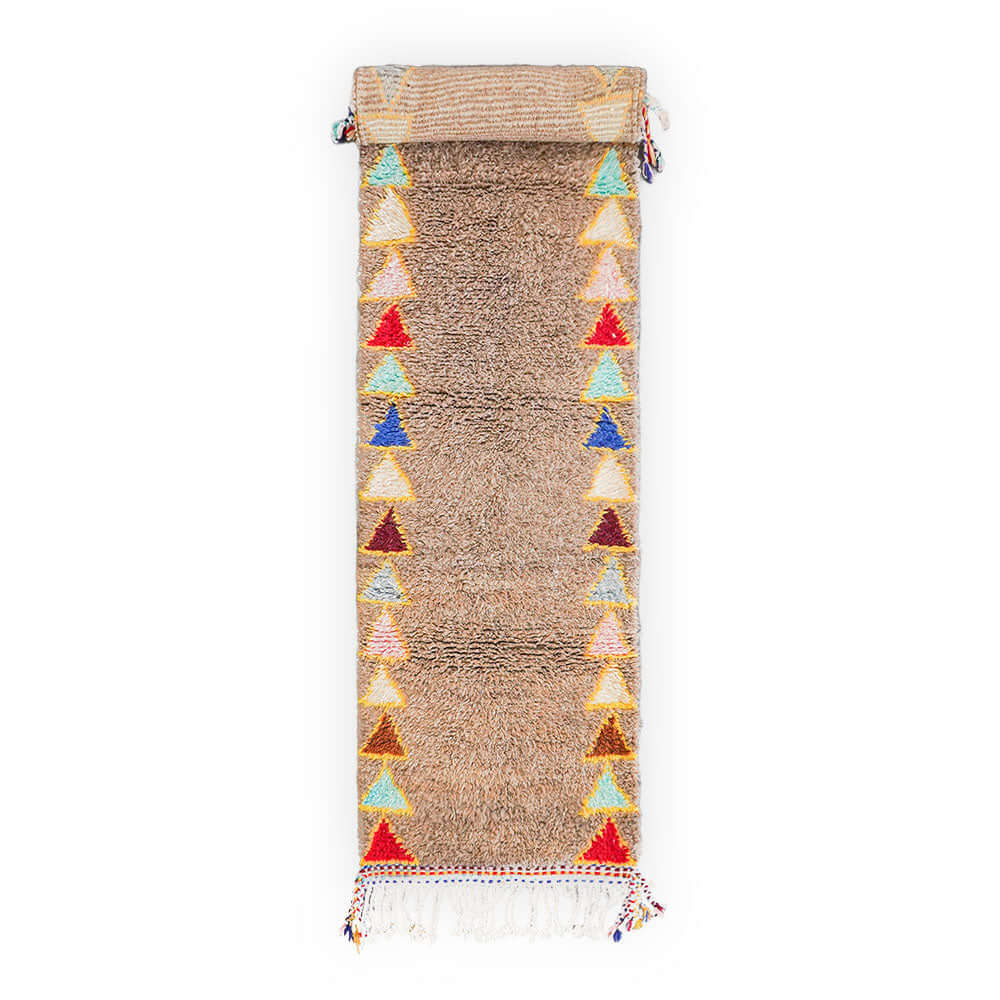 Colorful Berber Runner - Berber Handicraft