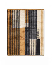 Contemporary Brown Rug-Berber Handicraft