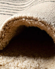 Custom Beni Ourain Rug 3 X 5 Ft | 90 X 150 Cm / With Tassels / Short (0.4” / 1 cm)