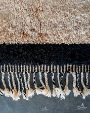 Custom Berber Rug 3 X 5 Ft | 90 X 150 Cm / With Tassels / Short (0.4” / 1 cm)