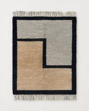 Custom Berber Rug 3 X 5 Ft | 90 X 150 Cm / With Tassels / Short (0.4” / 1 cm)