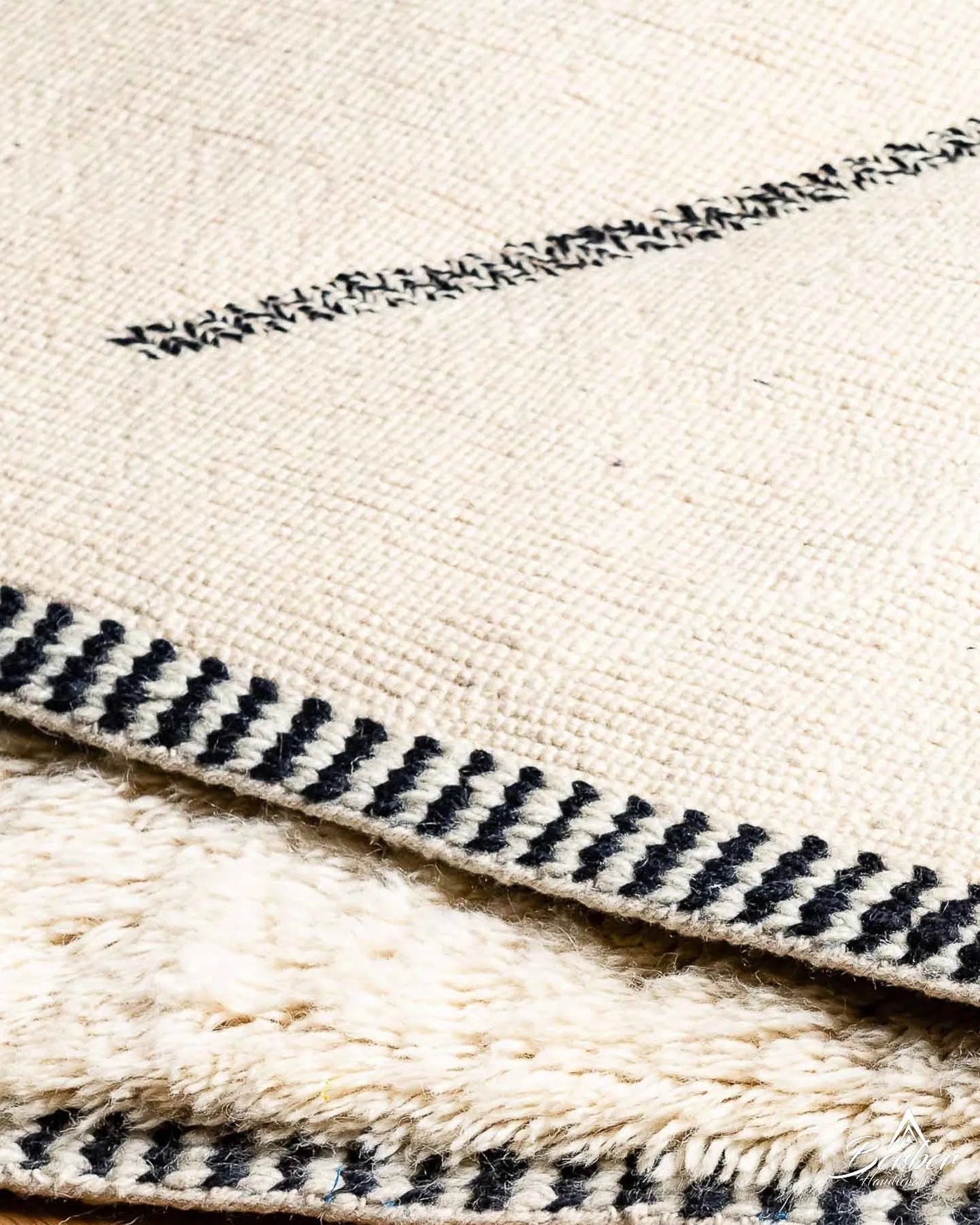 Custom Genuine Wool Rug-Berber Handicraft
