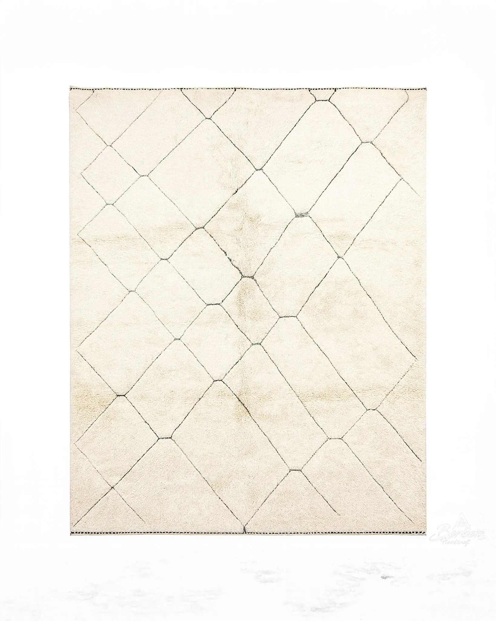 Custom Genuine Wool Rug-Berber Handicraft