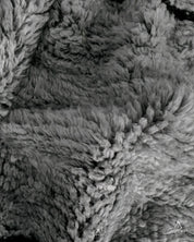 Custom Grey Rug 3 X 5 Ft | 90 X 150 Cm / With Tassels / Short (0.4” / 1 cm)