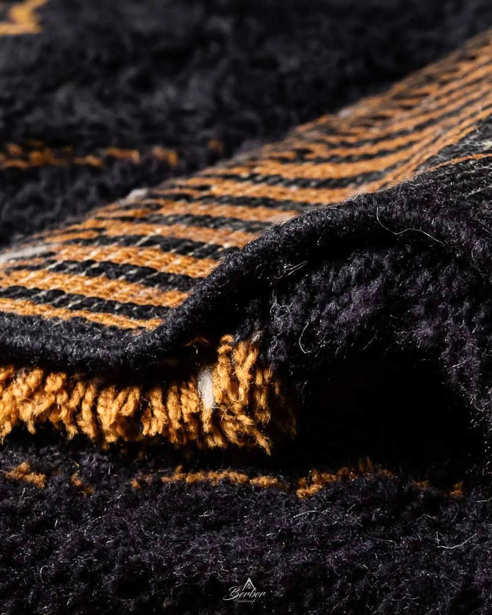 Custom Handmade Rug 3 X 5 Ft | 90 X 150 Cm / With Tassels / Short (0.4” / 1 cm)