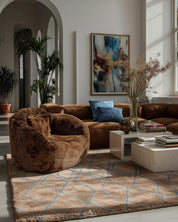 Custom Handwoven Rug-Berber Handicraft