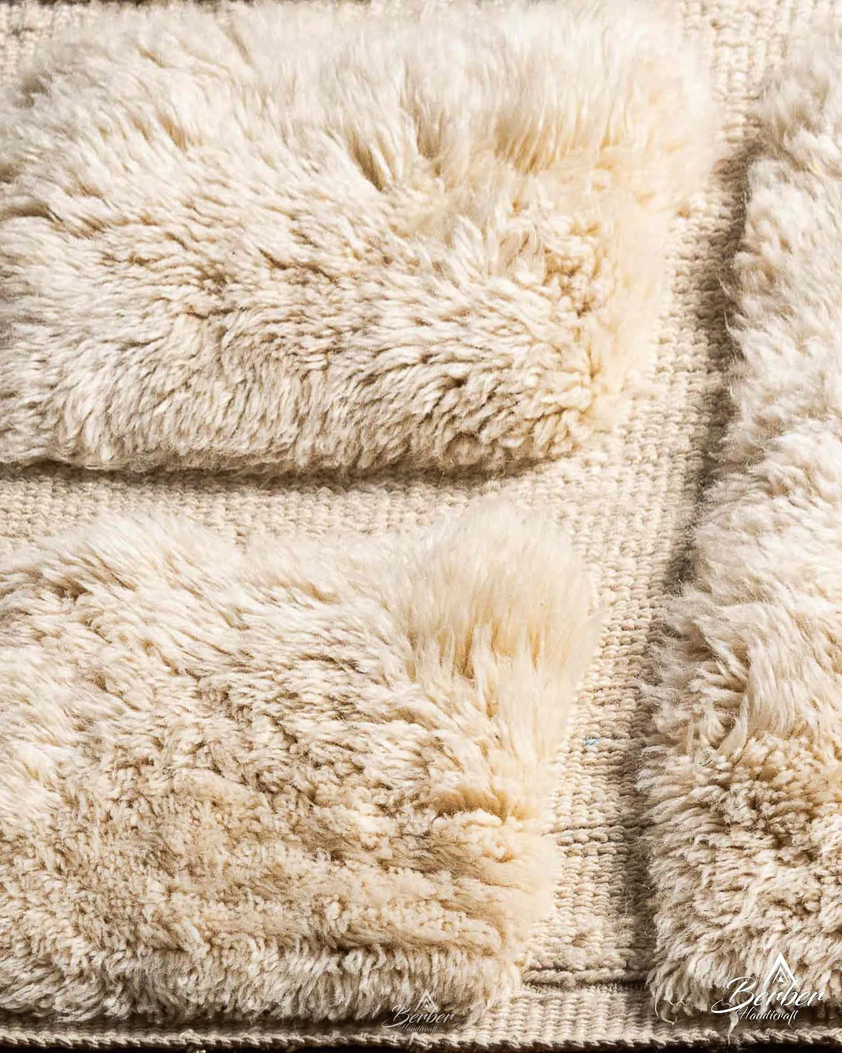 Custom Moroccan Area Rug 3 X 5 Ft | 90 X 150 Cm / With Tassels / Short (0.4” / 1 cm)