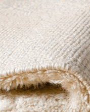Custom Moroccan Wool Rug 3 X 5 Ft | 90 X 150 Cm / With Tassels / Short (0.4” / 1 cm)