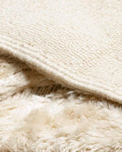 Custom Moroccan Wool Rug 3 X 5 Ft | 90 X 150 Cm / With Tassels / Short (0.4” / 1 cm)