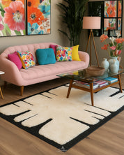 Custom Moroccan Rug 3 X 5 Ft | 90 X 150 Cm / With Tassels / Short (0.4” / 1 cm)